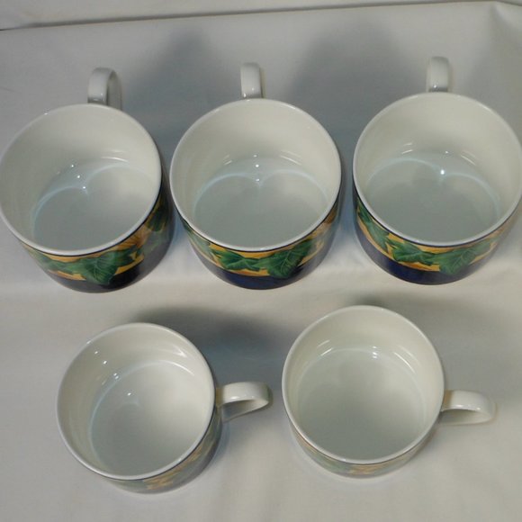 5 Victoria & Beale YVES 9034 flat tea cups - Picture 2 of 5